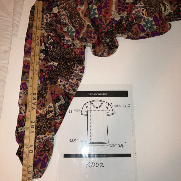 Vintage Jane Ashely Womens 2pc Blouse and Skirt Set Size Medium - Picture 12 of 17